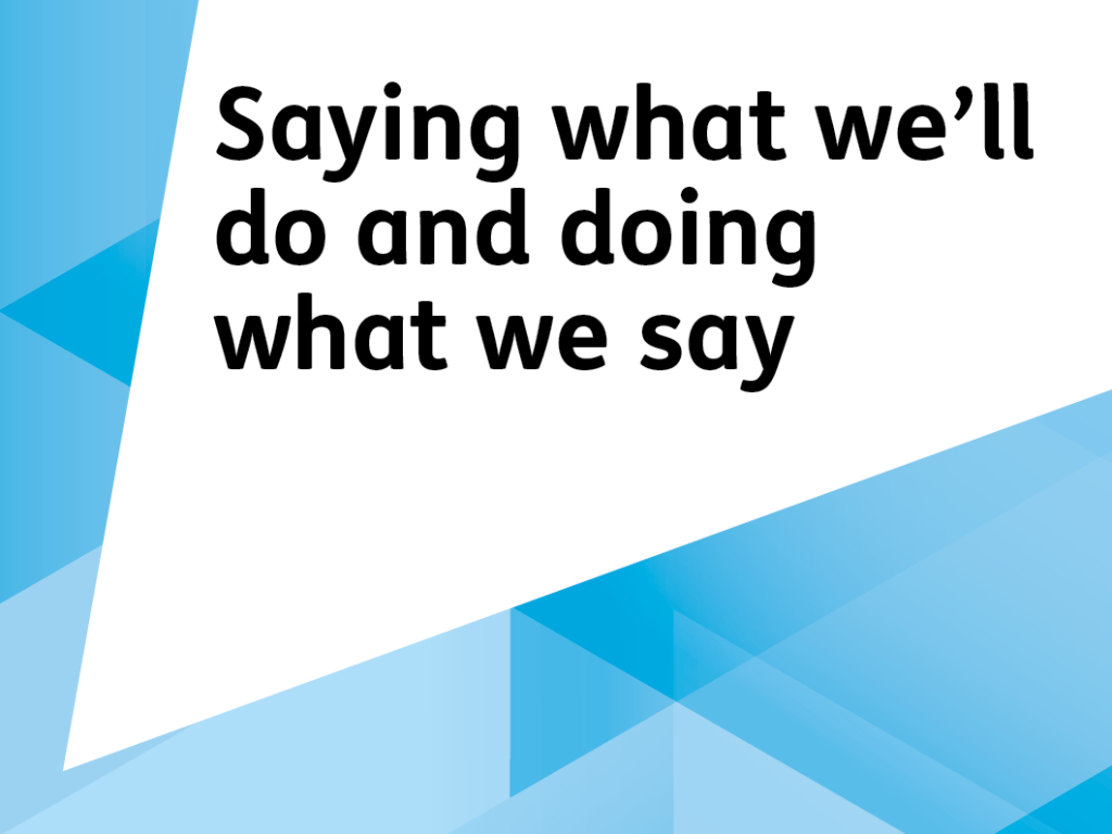 YMCA Core Values Poster