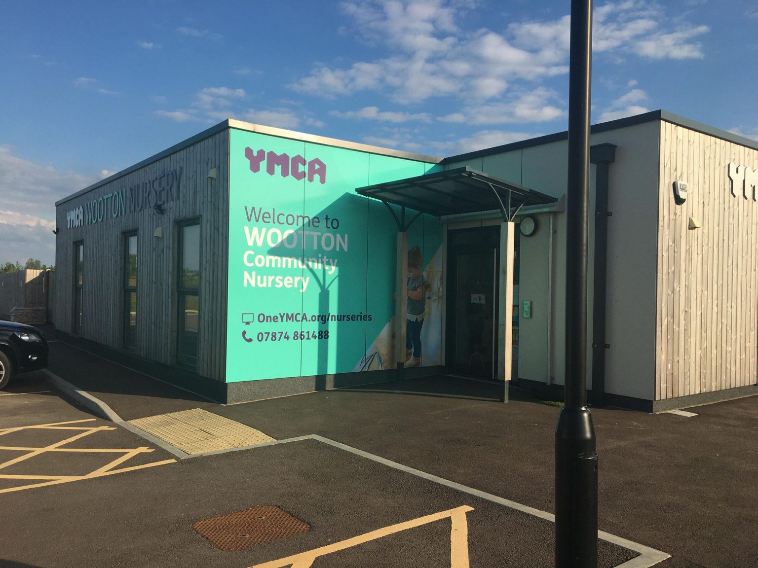 Our Bedford Community Nurseries got a fresh, new look! One YMCA